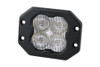 Diode Dynamics SS3 White Sport Flush Mount LED Pod, SAE Fog - Amber |DD6914S