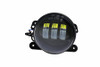 Quake LED 4in Tempest Series RGB Fog Lights, Black - Quad Lock/Interlock Compatible |QTE771-Fits Jeep Wrangler JK / Jeep Wrangler TJ