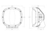Rigid Industries Adapt XP LED Lights, Pair |300415