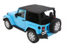 Bestop Trektop Slantback Soft Top - Twill Black |56852-17