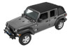 Bestop Trektop NX Slantback Soft Top, Black Twill |56863-17