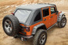 Rugged Ridge Bowless Soft Top, Black Diamond |13750.38