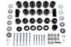 Daystar Cab and Body Lift Mounts 1in |KJ04505BK-Fits Jeep Wrangler YJ