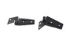 Kentrol Hood Hinge Set - Textured Black |80572-Fits Jeep Wrangler JK