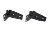 Kentrol Hood Hinge Set - Textured Black |80572-Fits Jeep Wrangler JK