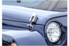 Kentrol Hood Catch, Pair - Polished Silver |30571-Fits Jeep Wrangler JK
