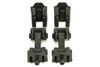 Rugged Ridge Hood Catch and Bracket Set Black |11210.09-Fits Jeep Wrangler TJ / Jeep Wrangler LJ