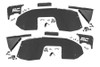 Rough Counrty Front Inner Fenders |10497A-Fits Jeep Wrangler JL