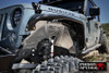Poison Spyder Vented Inner Fenders - Raw |1702080V-Fits Jeep Wrangler JK