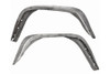 Motobilt Crusher 2in Rear Fender Flares - Bare |MB1076-2-Fits Jeep Wrangler JK