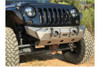 Motobilt The Hammer Series Front Bumper Skid Plate - Bare Steel |MB1036-Fits Jeep Wrangler JK