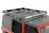 Rough Country Roof Rack System w/ Black-Series LED Lights |10615-Fits Jeep Wrangler JK