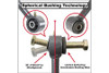 Synergy Manufacturing Front Sway Bar Links |8859-11-Fits Jeep Gladiator JT / Jeep Wrangler JL