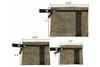 Overland Vehicle Systems Small Bags Waxed Canvas - Set of 3 |21069941