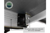 Overland Vehicle Systems Nomadic 270-Degree Awning, Dark Gray w/Black Transit Cover, Driver Side |19519907