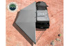 Overland Vehicle Systems Nomadic 180 Awning w/ Bracket Kit and Extended Poles - Dark Gray |19609908