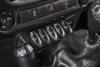 Rugged Ridge Etched Lower 5 Switch Panel Kit |17235.73