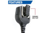 Rugged Radios Hand Speaker Mic - Waterproof |HM-RH