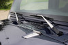 Kentrol Windshield Wiper Arm Set - Polished Silver |30591-Fits Jeep Wrangler JK