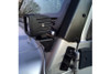 Motobilt A Pillar Light Mounts - Bare Steel |MB2033-Fits Jeep Wrangler LJ / Jeep Wrangler TJ