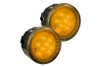 RECON Round Front Turn Signal – Clear Lens |264134CL-Fits Jeep Wrangler JK