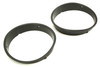 Rugged Ridge Black Headlight Bezels |12419.23-Fits Jeep Wrangler TJ / Jeep Wrangler LJ