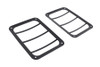 Kentrol Taillight Guard Set - Textured Black |80582-Fits Jeep Wrangler JK