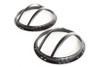 Rugged Ridge Elite Pivotal Headlight Euro Guards |11230.13-Fits Jeep Wrangler JK