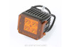Rugged Ridge 3 Inch Square LED Light Cover, Amber |15210.67