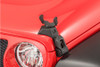 Go Rhino Hood Latch Light Mount Pods - Pair |730035T-Fits Jeep Gladiator JT / Jeep Wrangler JL