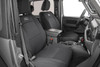 Rough Country Neoprene Seat Cover Set - Black |91020