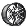 Ion Alloy 147 | 5x5 (5x127) Bolt Pattern Fits Jeep Wrangler 2007-Present and Jeep Gladiator