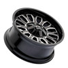 Ion Alloy 152 | 5x5 (5x127) Bolt Pattern Fits Jeep Wrangler 2007-Present and Jeep Gladiator
