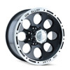 Ion Alloy 174 5x5 (5x127) Bolt Pattern Fits Jeep Wrangler 2007-Present and Jeep Gladiator