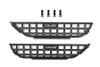 DV8 Offroad MPJL-07 Door Pocket MOLLE Panels - Slim Front Door Pockets for 18-26 Jeep Wrangler JL & Gladiator JT with Manual Seats