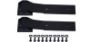 Kentrol Tailgate Hinge Set - Textured Black