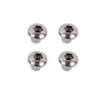 Kentrol OEM Anti-Theft Door Nuts - Polished Silver