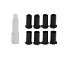 Kentrol Door Hinge Liners - Textured Black