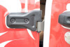 Kentrol 40728 Body Door Hinge Set - in Raw Stainless for 18-26 Jeep Wrangler JL 2-Door