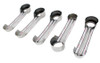 Kentrol 10-Pieces Exterior Door Handle Covers - Polished Silver