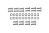 Kentrol 8-Pieces Body Door Hinge Set - Bare