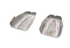 Kentrol Liftgate Hinge Overlay Set - Polished Silver