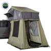 Overland Vehicle Systems Roof Top Tent Annex for Nomadic 4 Extended Roof Top Tent, Green Base With Black Floor & Travel Cover