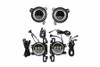 Quake LED Tempest Series 9in HD RGB Headlights/4in Fog Lights