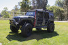 Go Rhino Trailline Rear Tubular Doors - Textured Black