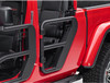 Rugged Ridge 11509.14 Fortis Tube Doors Rear Tube Doors for 18-26 Jeep Wrangler JL Unlimited & Gladiator JT