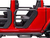 Rugged Ridge 11509.14 Fortis Tube Doors Rear Tube Doors for 18-26 Jeep Wrangler JL Unlimited & Gladiator JT