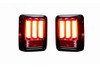 RECON Scanning LED Bar-Style Tail Lights - Red Lens