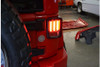 RECON Scanning LED Bar-Style Tail Lights - Red Lens