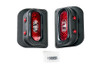 Combat Off Road 15-1050 Tail Gunner LED Tail Lights - in Black for 07-18 Jeep Wrangler JK